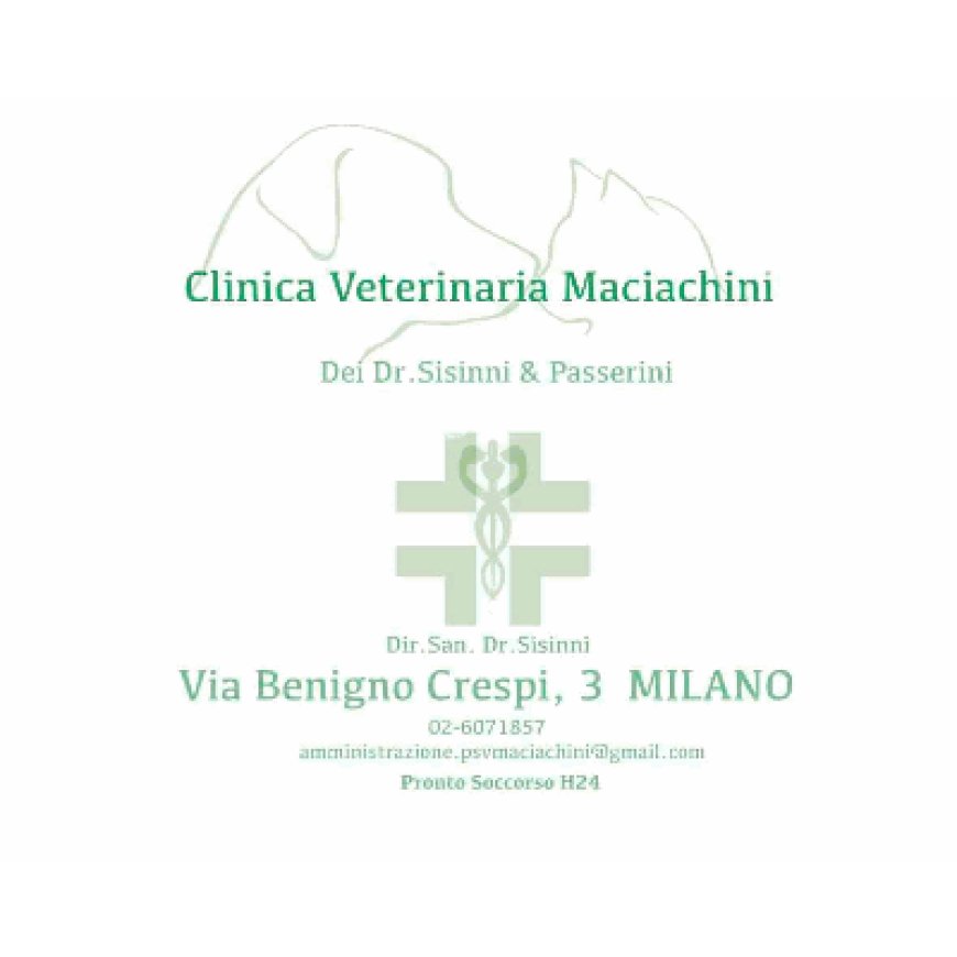 Milano Maciachini Clinica e Pronto Soccorso Veterinario 02 6071857