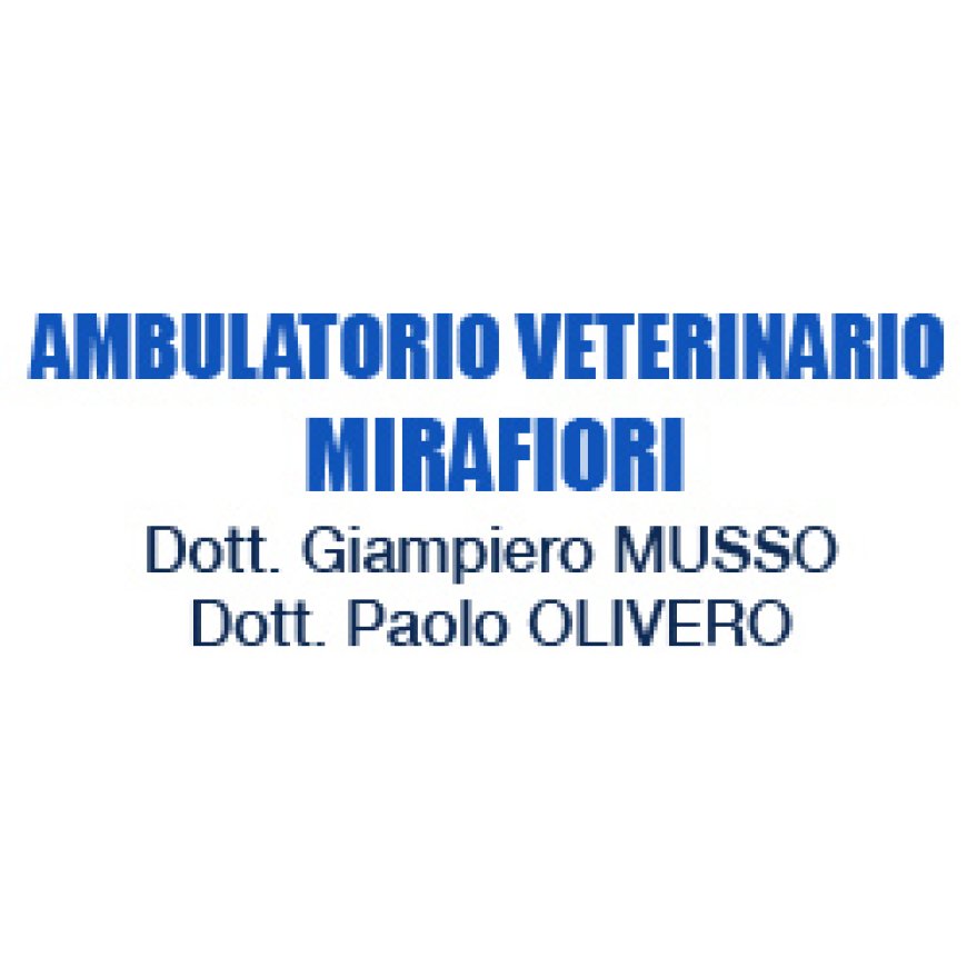 Torino Ambulatorio Veterinario Mirafiori - Dr. G. Musso e Dr. P. Olivero 011 3489234