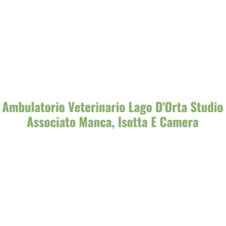 Omegna Studio Veterinario Associato Manca, Isotta e Camera 338 3001051