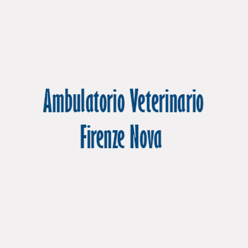 Firenze Ambulatorio Veterinario Firenze Nova 347 9082982